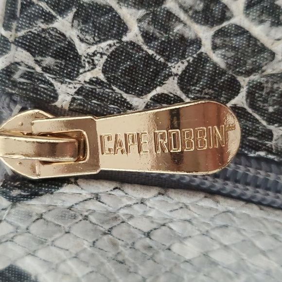 Cape Robbin Athena Snake Print Booties with Orange Heel - Picture 8 of 8